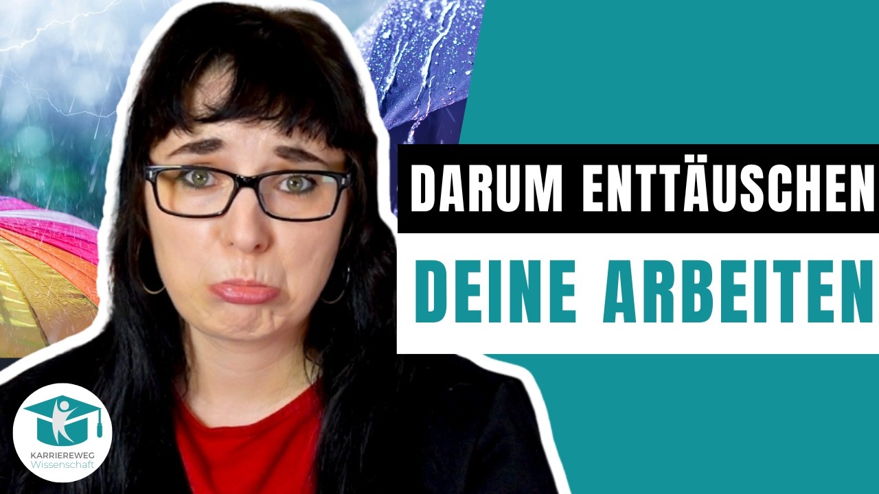 10 Gründe warum Du bei Abschlussarbeiten scheiterst | SUPERCUT