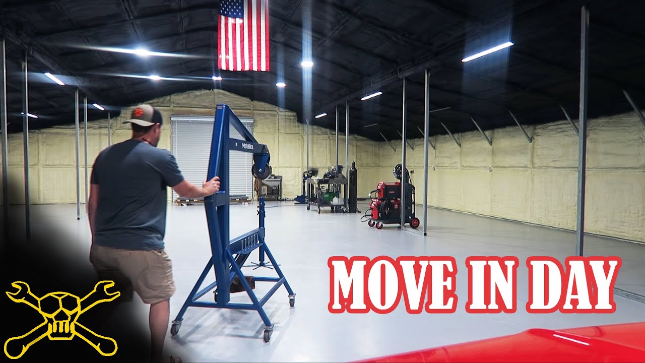 Fab Shop Move In & Layout Organization