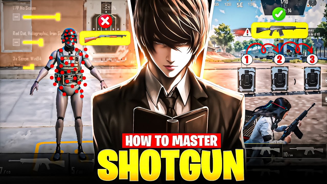How to Master SHOTGUN in BGMI | Best Drills + Secret Tips to Win Every Fight