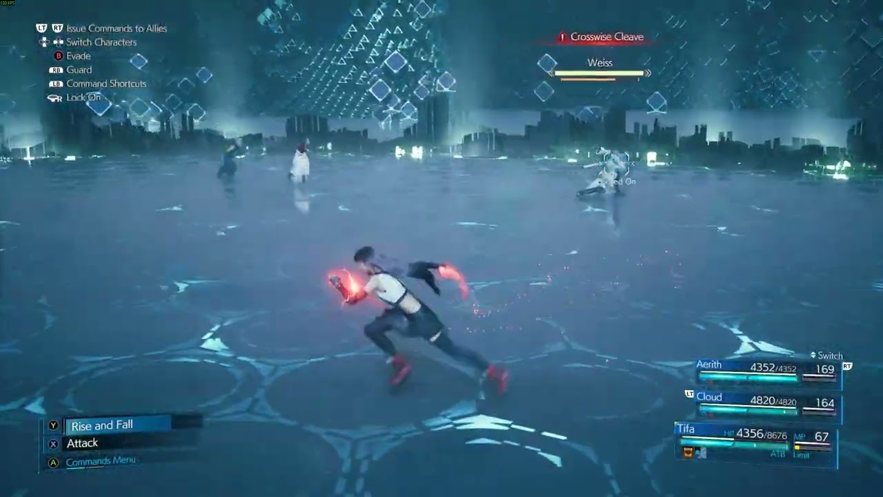 FF7 Remake Intergrade - vs. The Immaculate One (Weiss)
