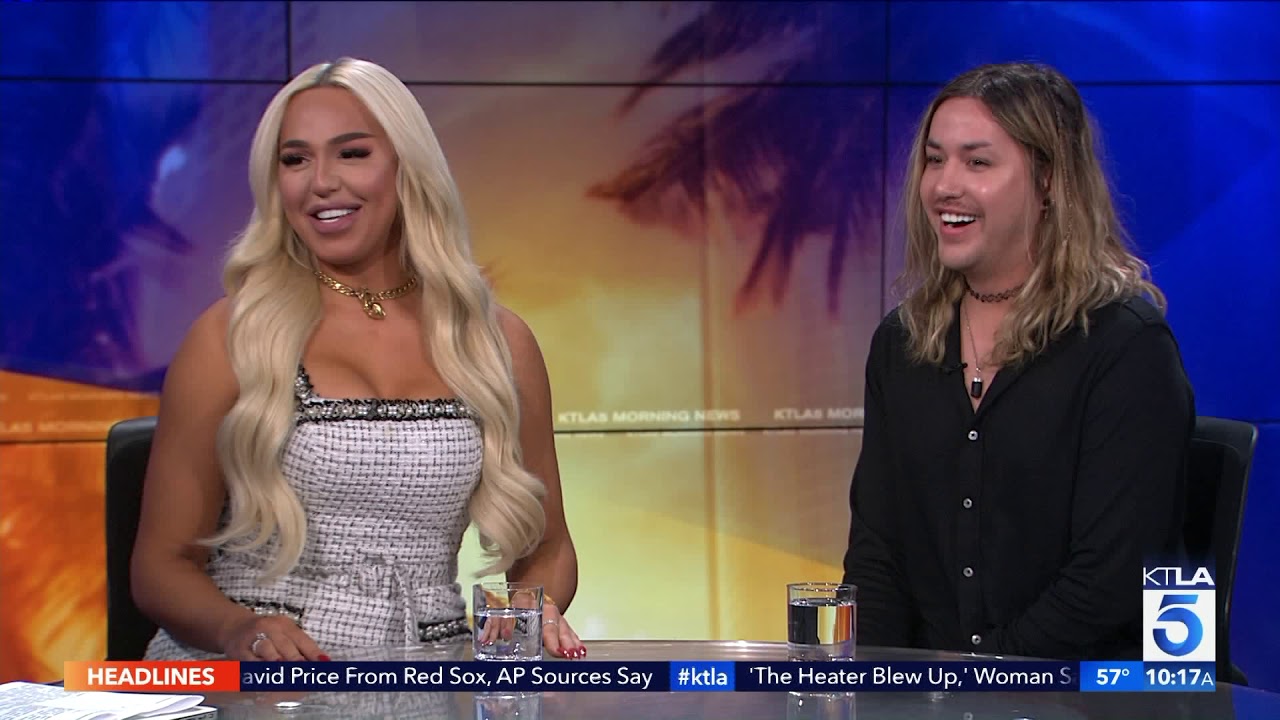 Reality Stars Adore & LA Demi on the Dating Show "Ex On the Beach: Peak of Love"