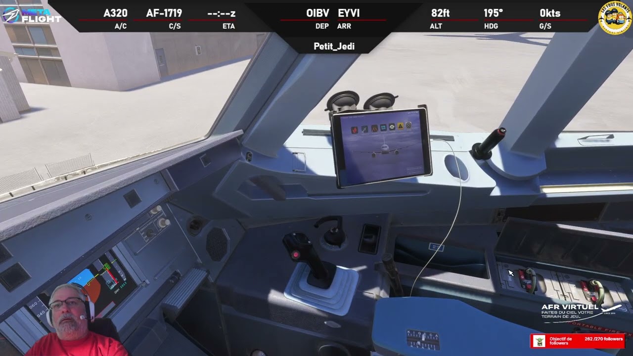 FSHUD ✈️ Fenix A320 ✈️ OIBV Lavan ✈ EYVI Vilnius ✈️ Air Time estimé 5H15 ✈️ METAFLIGHT
