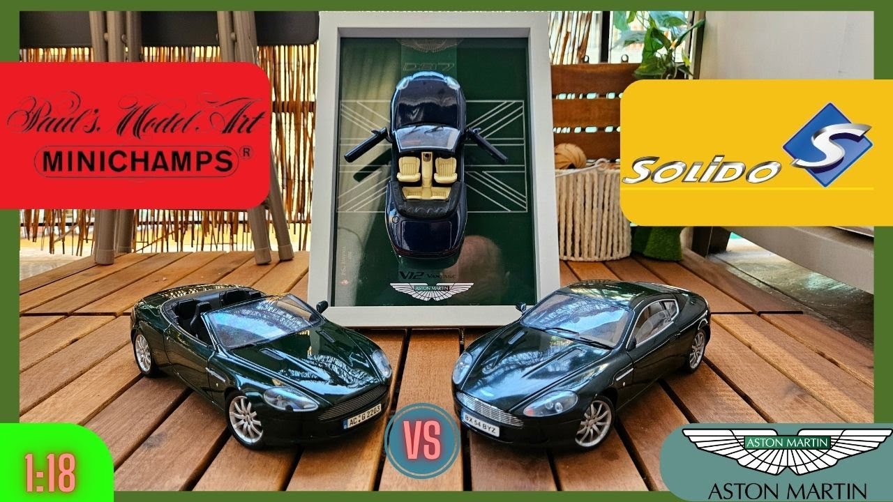 Comparativa MINICHAMPS vs SOLIDO /// Escala 1:18