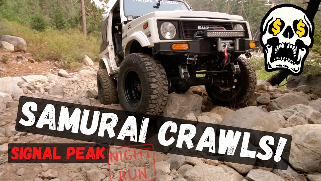 Samurai Crawls | Signal Peak Night Run!