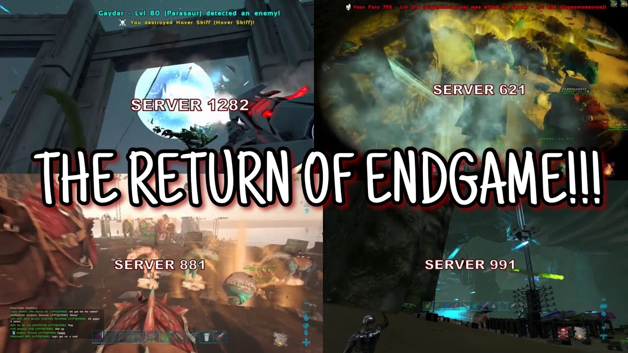 ENDGAME ARE BACK!!! [ENDGAME VS T3 AND PTB ALLIANCE] SERVER 621, 881, 991 AND 1282
