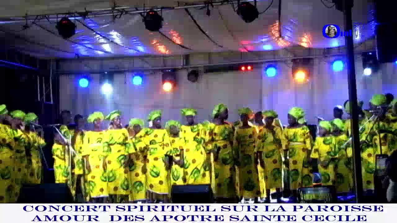 CONCERT SPIRITUEL SUR LA PAROISSE AMOUR DES APOTRES SAINTE CECILE