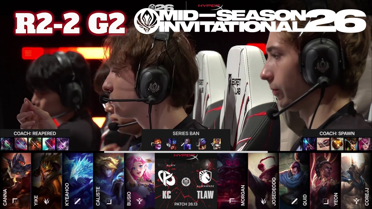 TLAW vs KC - Game 2 | Round 2 LoL MSI 2026 Play-In Stage | Team Liquid Alienware vs Karmine Corp G2