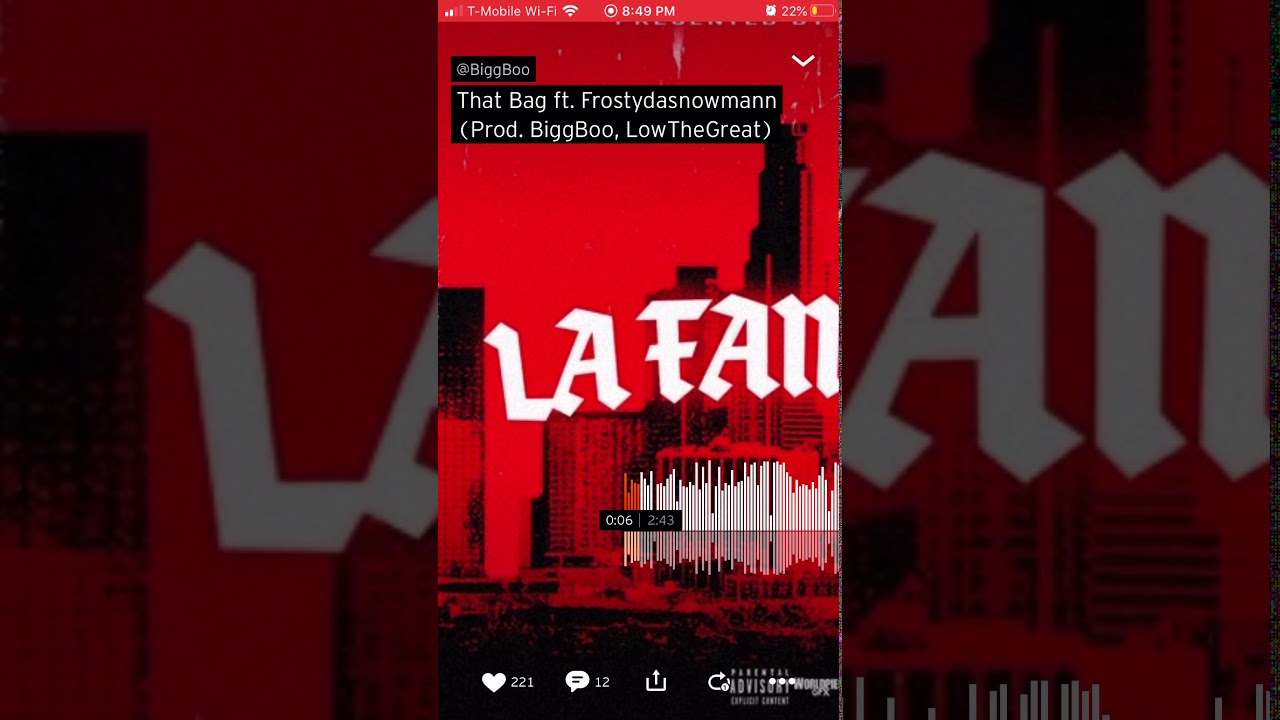 FRosTydaSnowMann - That Bag (Prod. By Biggboo & LowTheGreat) [ NEW 2020 ]