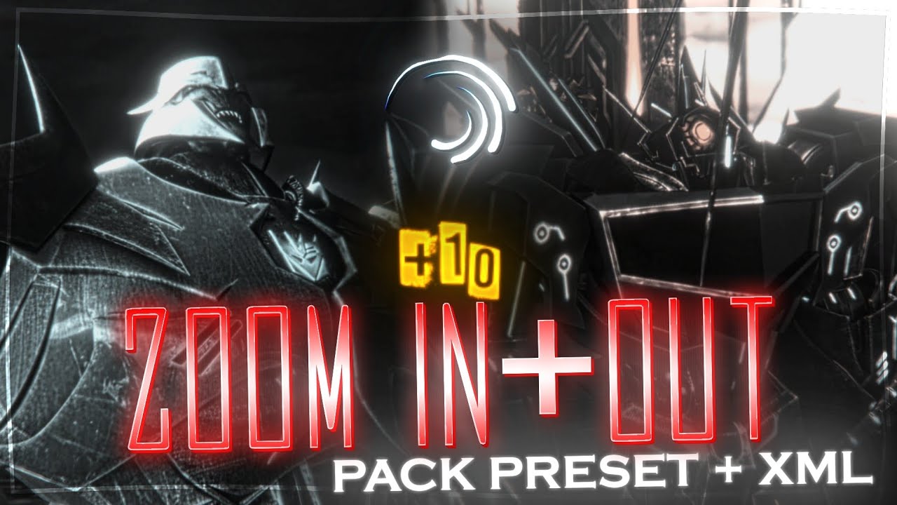 Zoom In + Out Shake Pack like Ae | Alight Motion