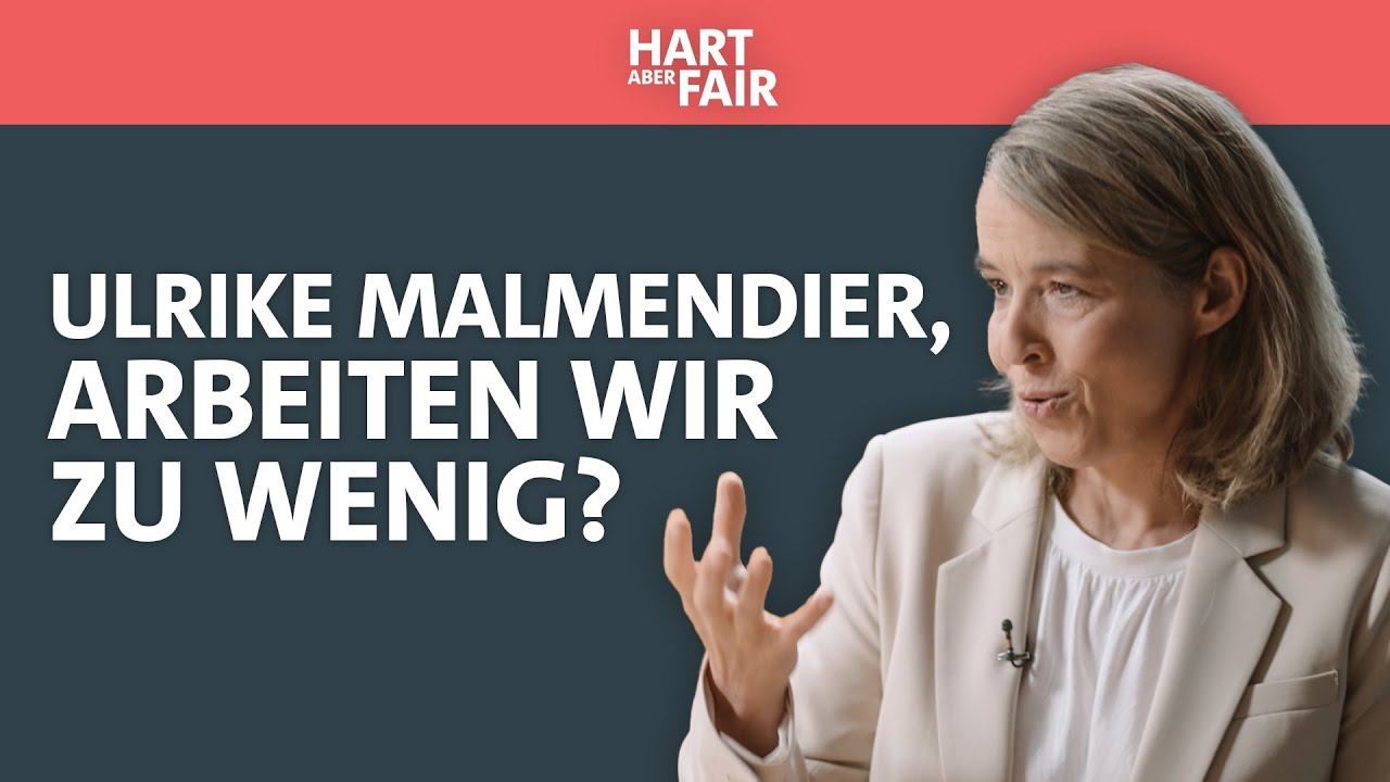 DAS ist unser Hauptproblem: Wirtschaftsweise Ulrike Malmendier im Interview | hart aber fair