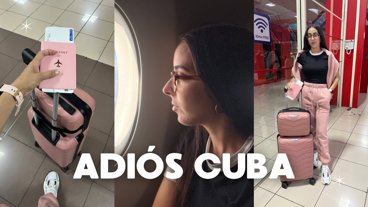 ADIÓS CUBA🇨🇺✈️Me voy a un nuevo país
