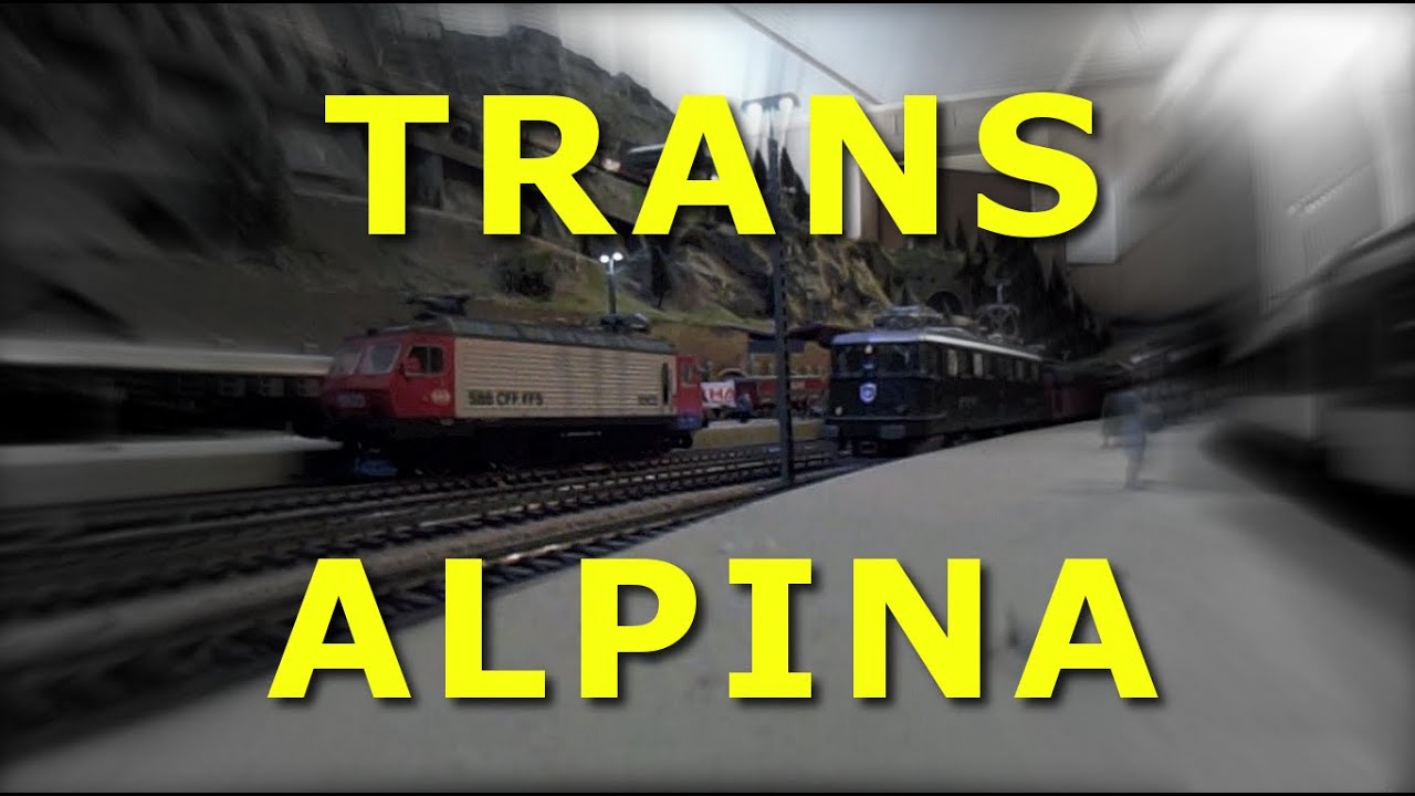 Trans-Alpina Herbst 2015 (Schweizer Modelleisenbahn H0 / H0m und Z)