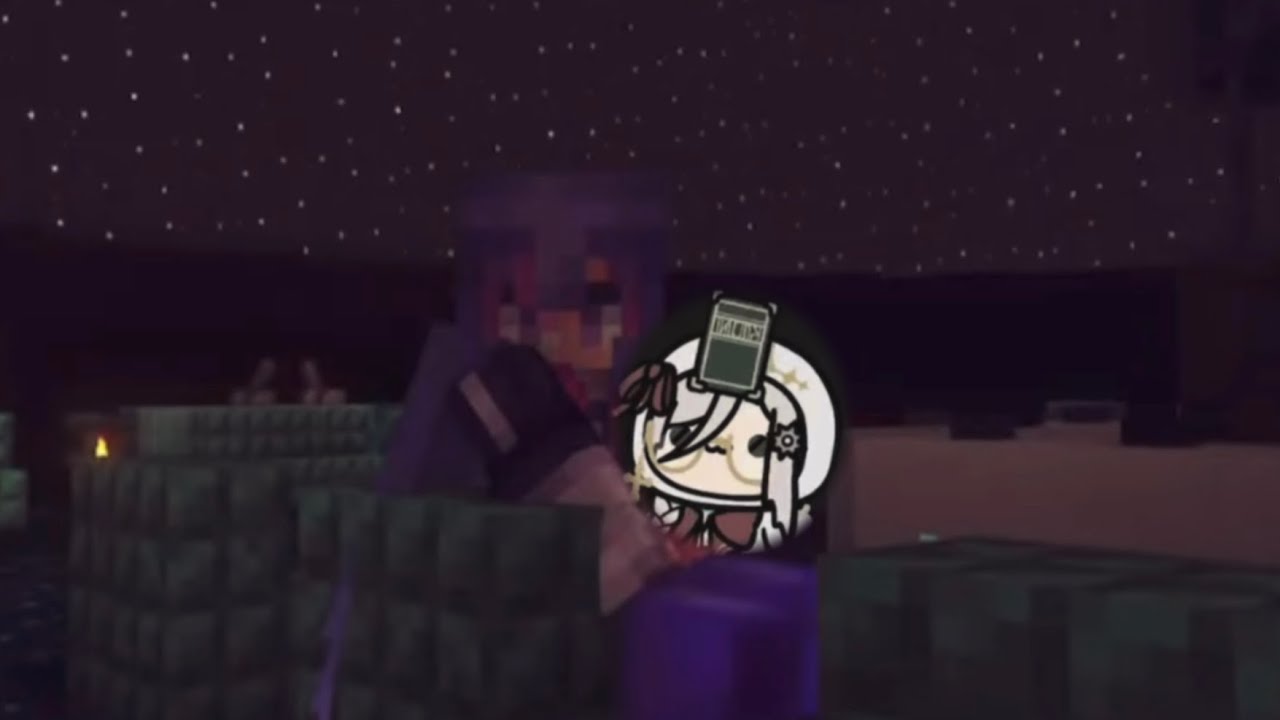 Uki Violeta's Minecraft planetarium build feat. Aia Amare ≪NIJISANJI EN≫