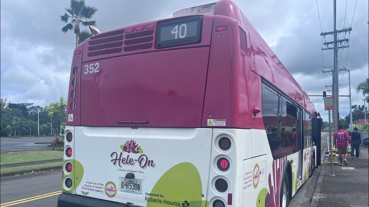 [Hele-On, Big Island 2023 XDE35] Hele-On Bus #352 Route 40