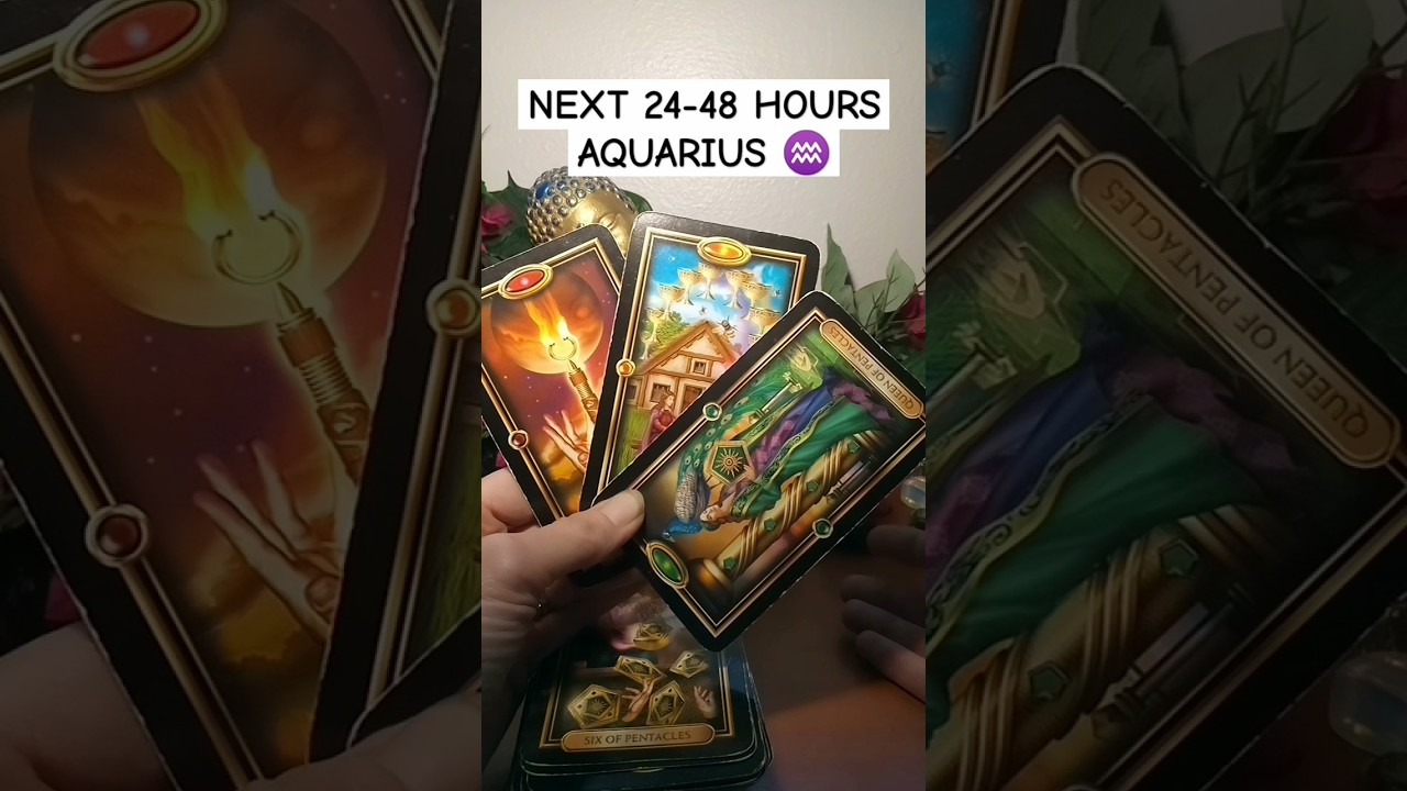 🌟AQUARIUS~ NEXT 24-48 HOURS 🌟 Tarot Reading 
