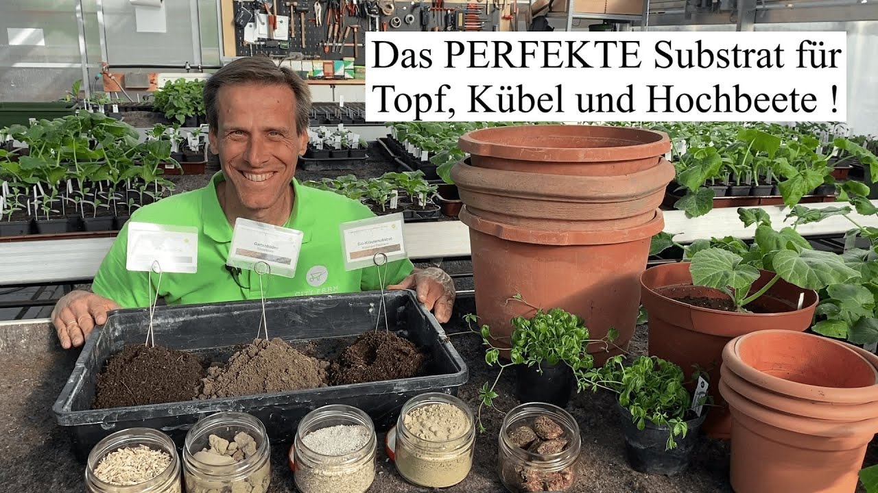 Das perfekte Substrat für Balkongemüse, Topfpflanzen und Hochbeete selber herstellen!