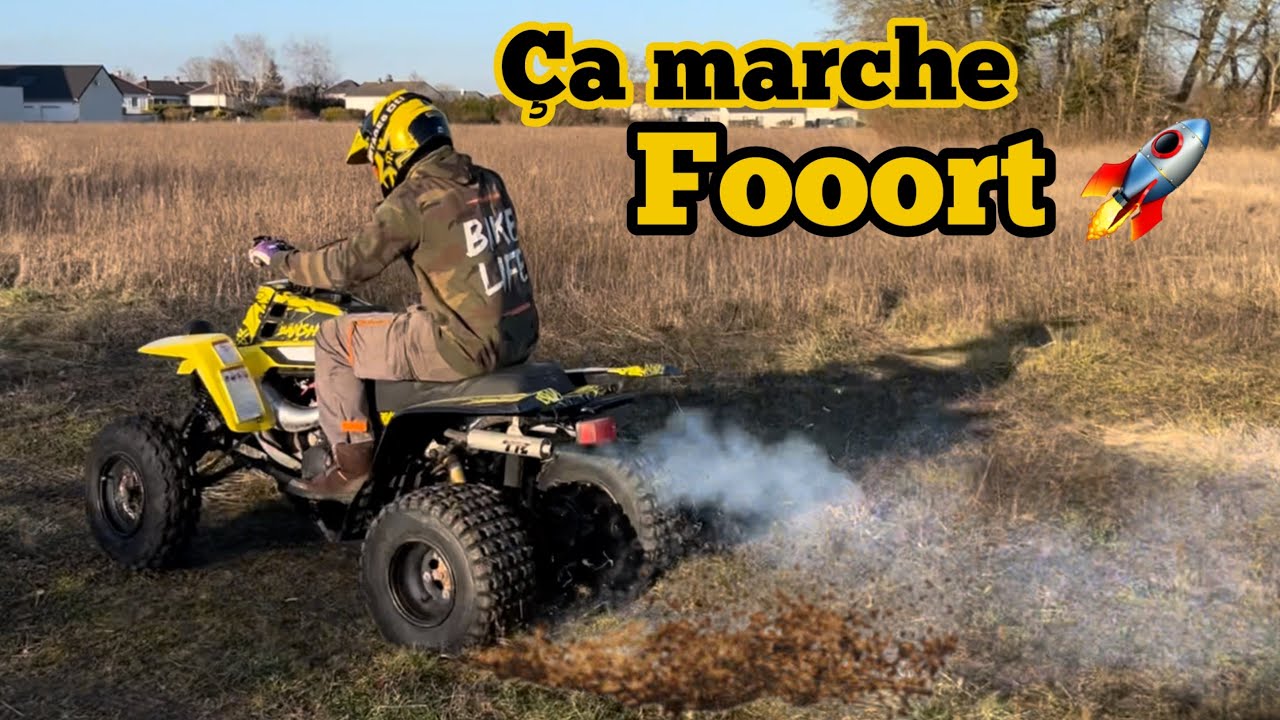 PREMIER TEST DU 350 BANSHEE 💨💨