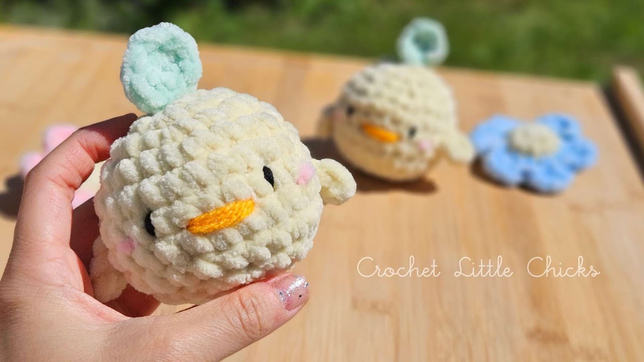 포근함을 가져다주는 코바늘 병아리 / Crochet Little Chicks