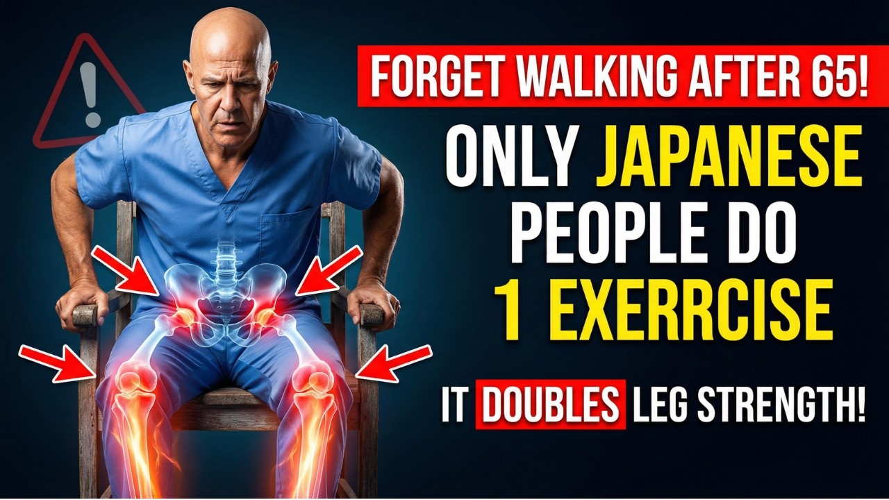 6 Japanese Exercises to DOUBLE Leg Strength After 65 | Dr. Mandell