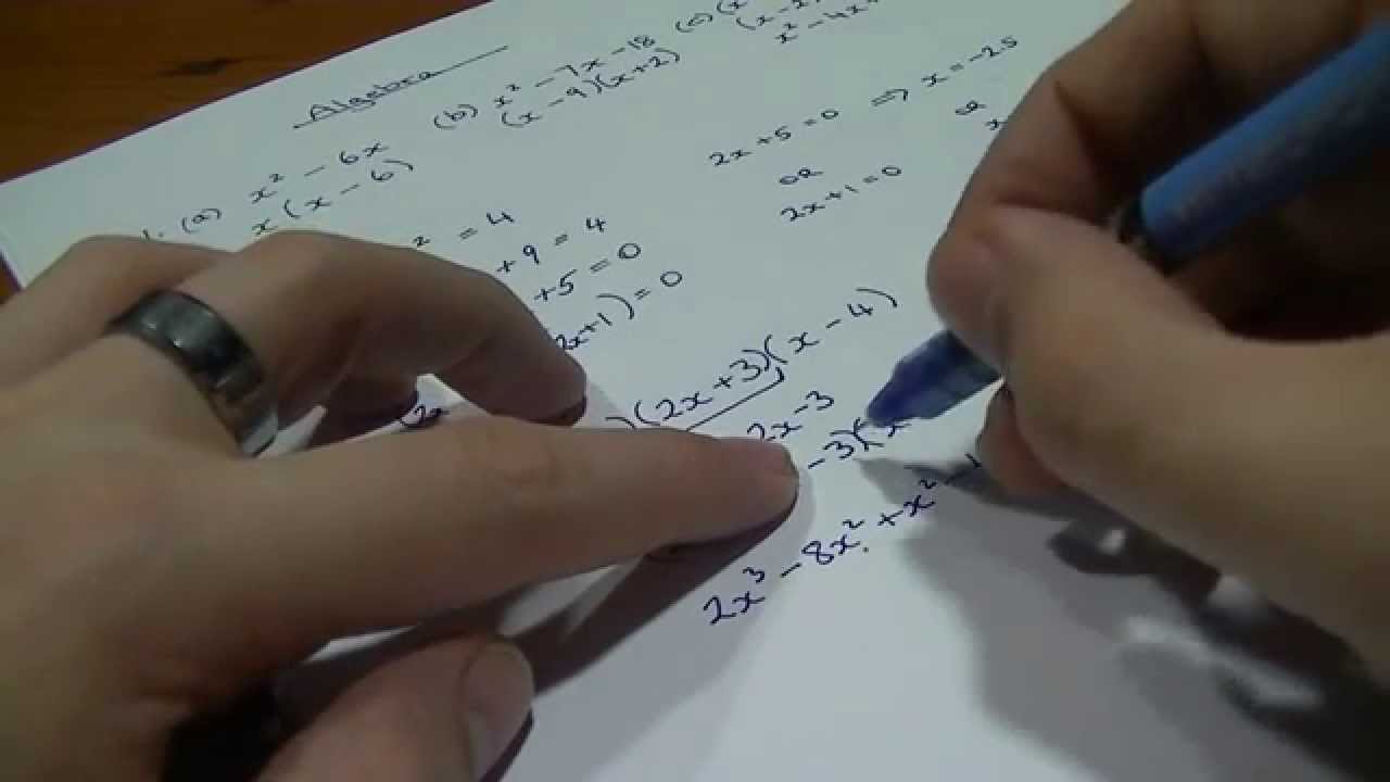 Algebra Whisper