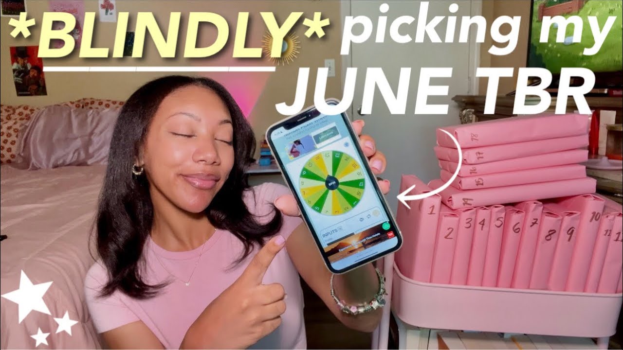 BLINDLY choosing my June tbr! 🪷✨📗* ALL THE BOOKS I WANT TO READ IN JUNE *