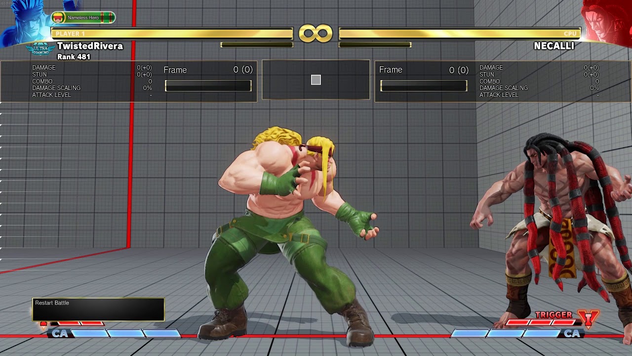 SFV Alex Meaty Set Ups all rises