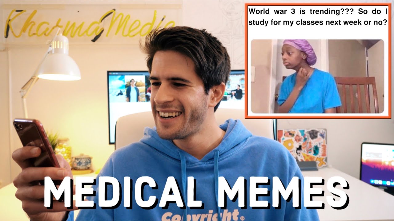 Student Doctor Reacts to Hilarious Medical Memes | KharmaMedic