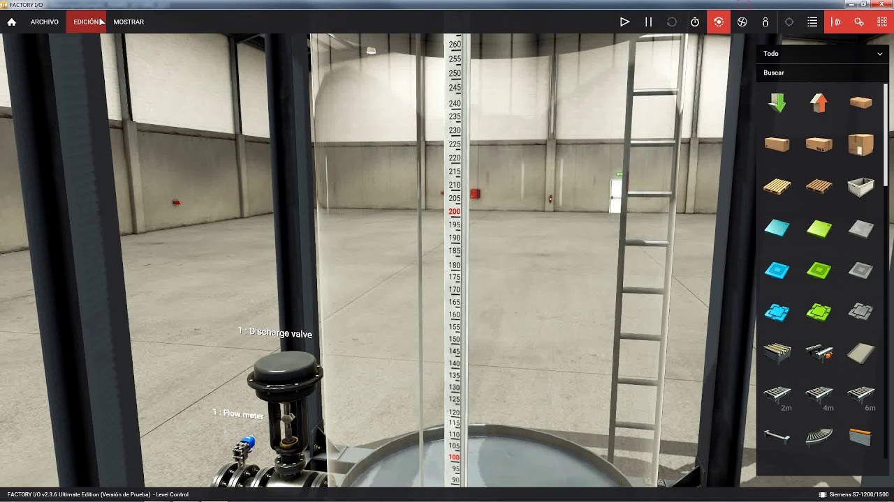 PID Deposito 01  - Ejercicio 011 WinCC