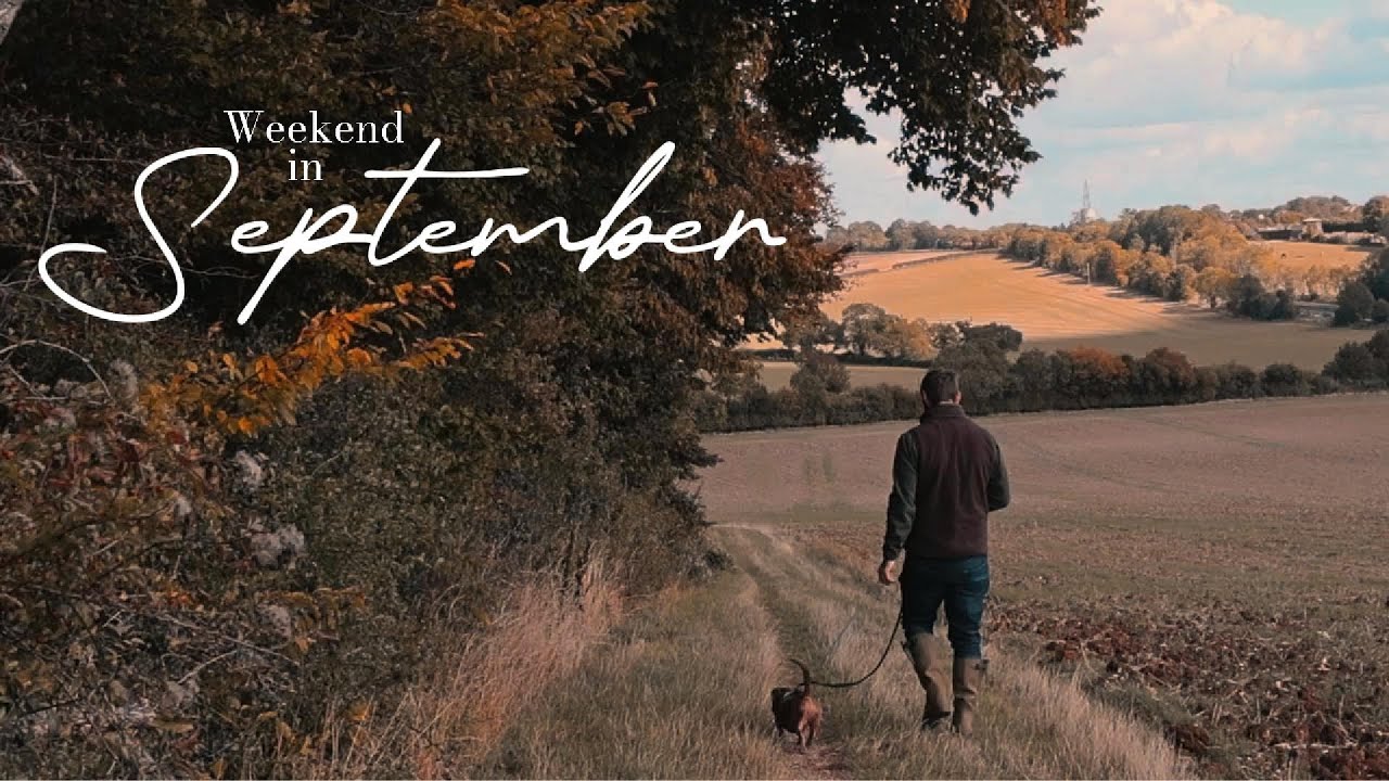 September in the English countryside 🍂 Cozy vlog making apple pie & a country walk