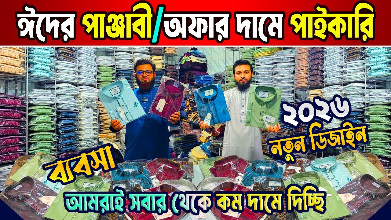 ২০২৬ রমজান ঈদের পাঞ্জাবী | সবার থেকে কম দামে পাঞ্জাবী কনিুন | পাঞ্জাবী আমরা তৈরি করি