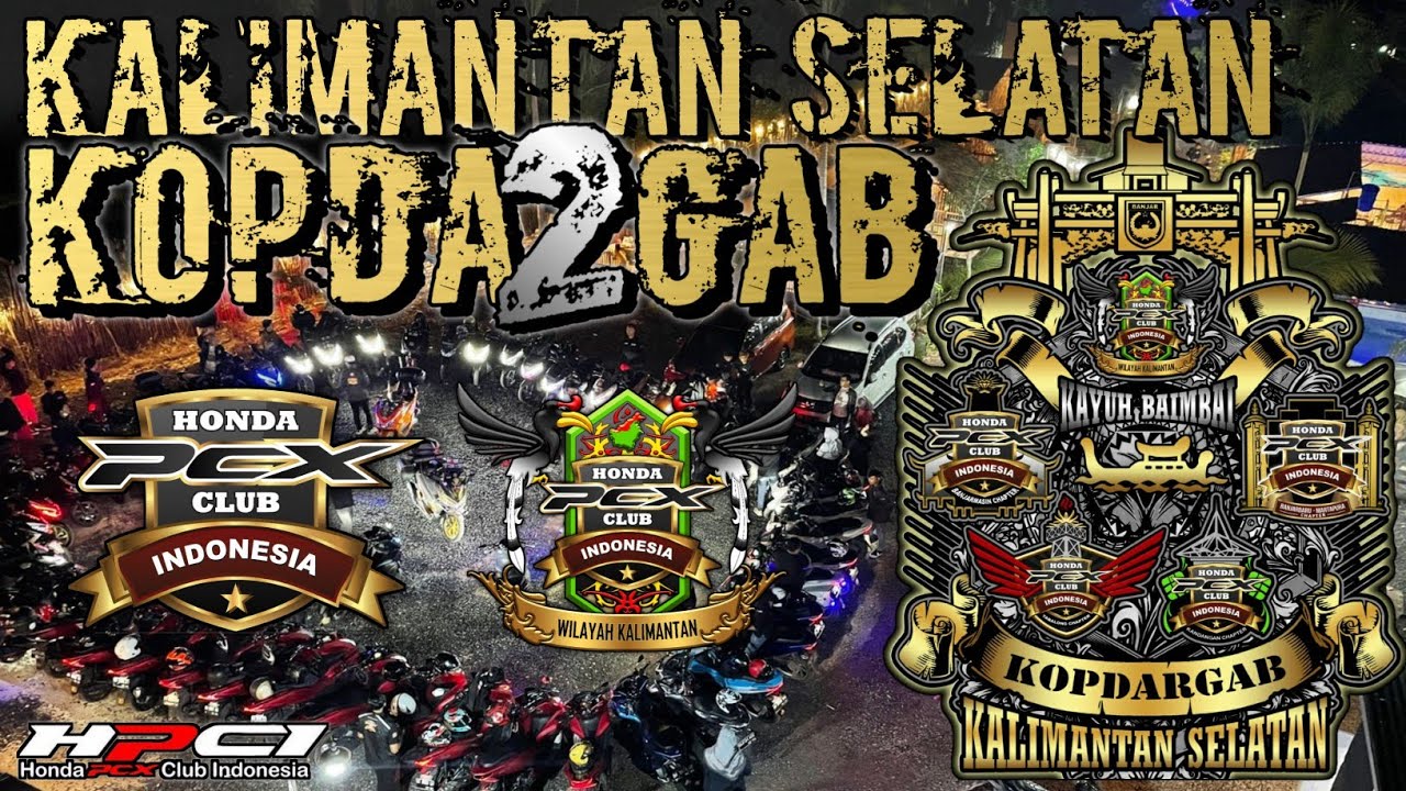 KOPDARGAB '2' Honda pcx club Indonesia | Kalimantan Selatan