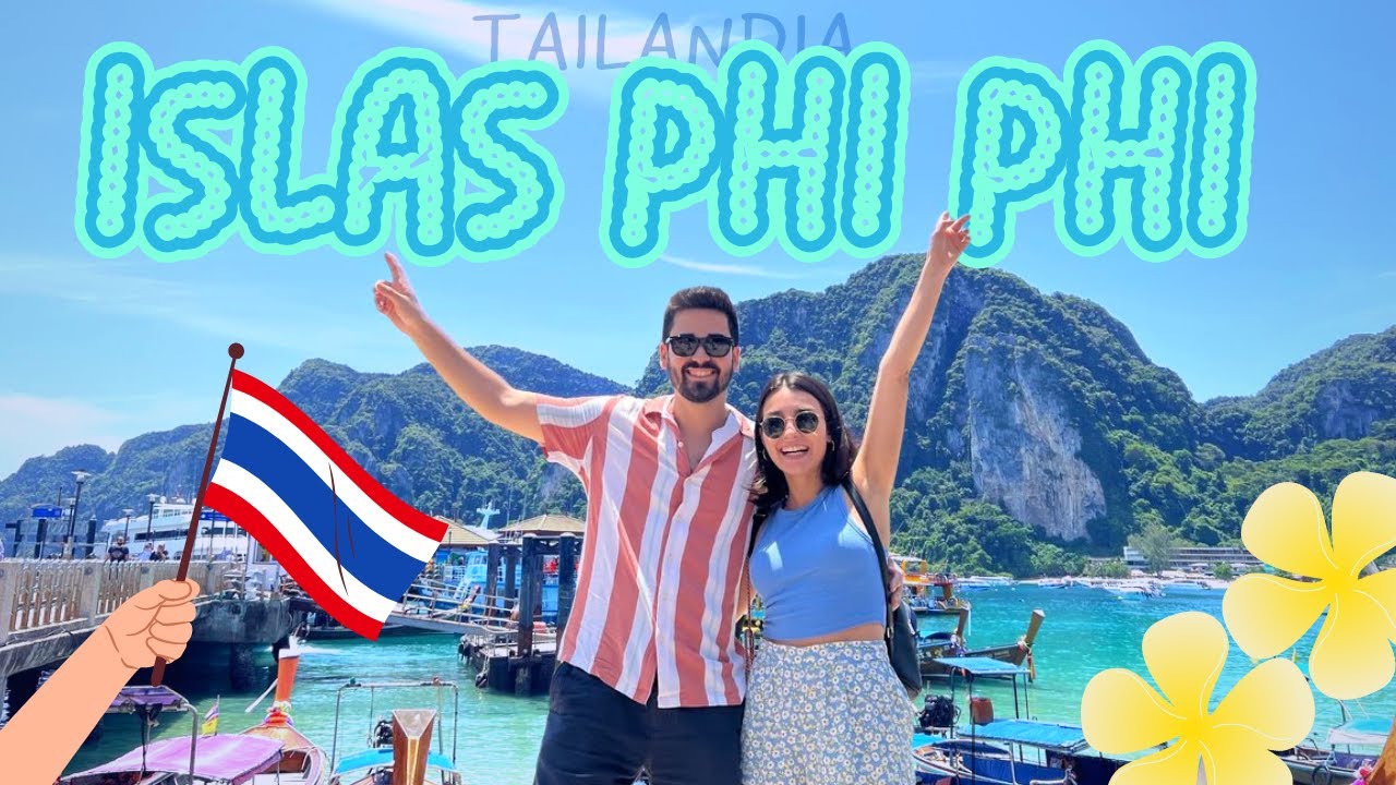 VLOG: UN DÍA EN ISLAS PHI PHI + PROBANDO SNACKS TAILANDESES | VIAJE A TAILANDIA PARTE 1