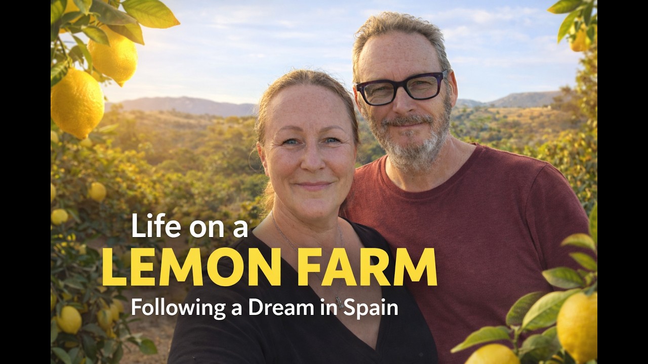 We visited a lemon plantation run by a couple who chose a different life in Spain.