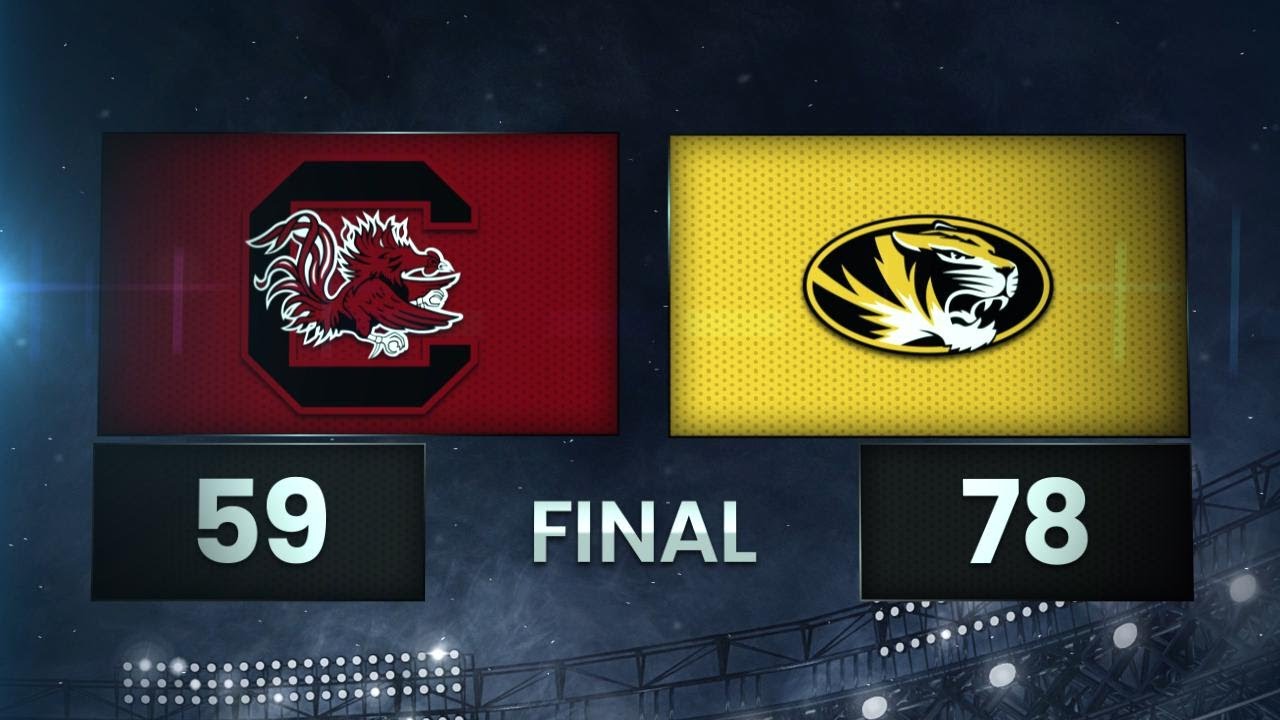 Missouri Tigers Highlights vs. South Carolina Gamecocks