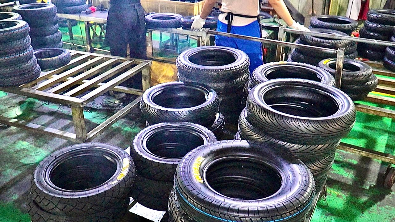 Tire manufacturing giant: Chinese factory produces 40,000 motorcycle/tricycle rubber tires per day