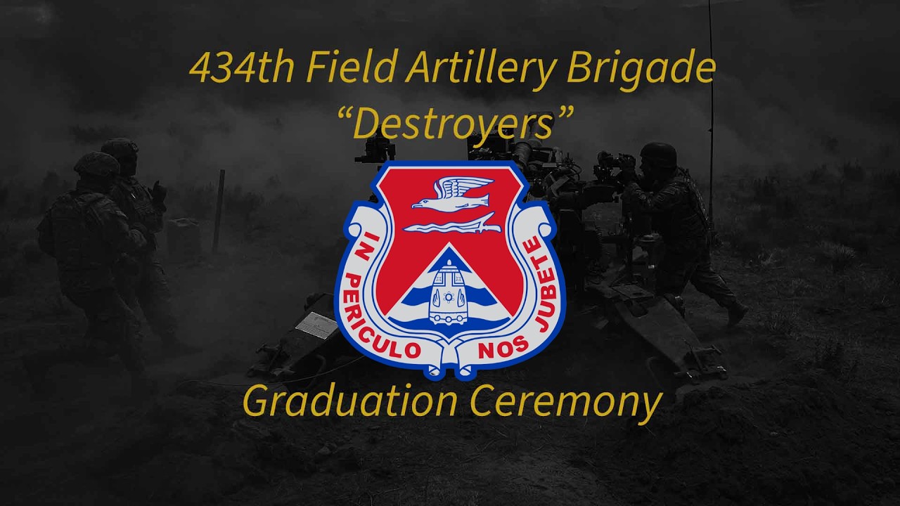 Echo Battery 1st Battalion 31st Field Artillery Graduation Ceremony