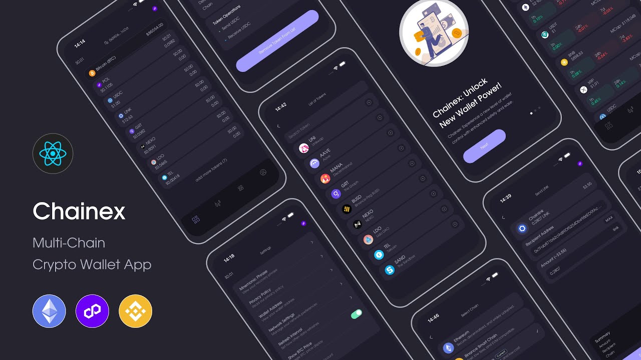 Chainex Crypto Wallet — Testing on Polygon Network