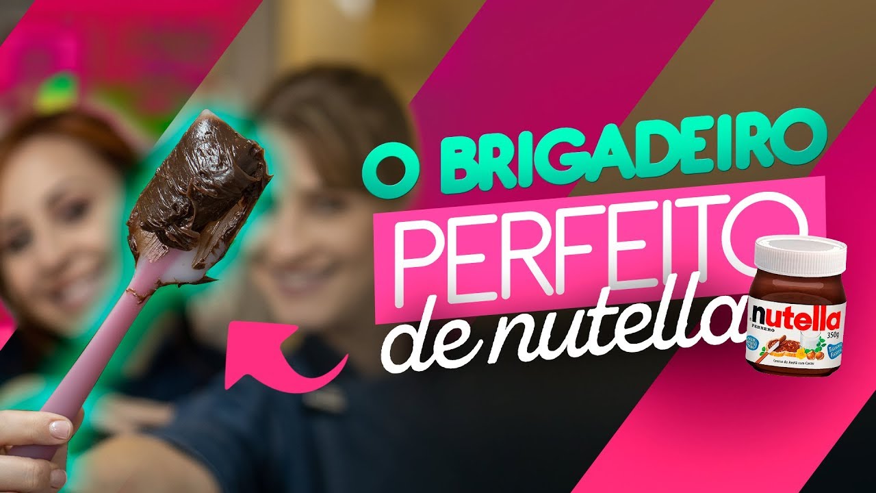 RECHEIO DE NUTELLA PARA BOLO | BRIGADEIRO DE NUTELLA