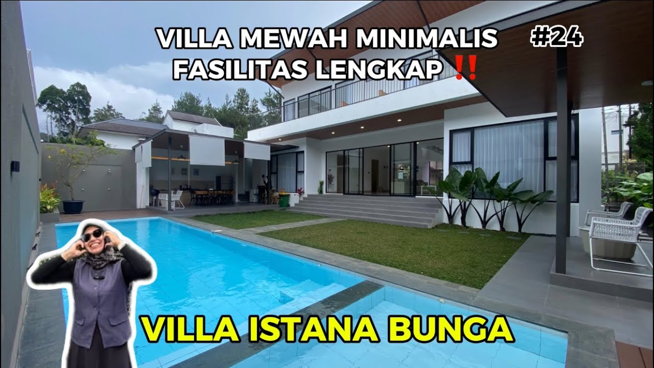 PARA SULTAN COBA MERAPAT COBAIN DEH VILLA MEWAH INI || VILLA ISTANA BUNGA