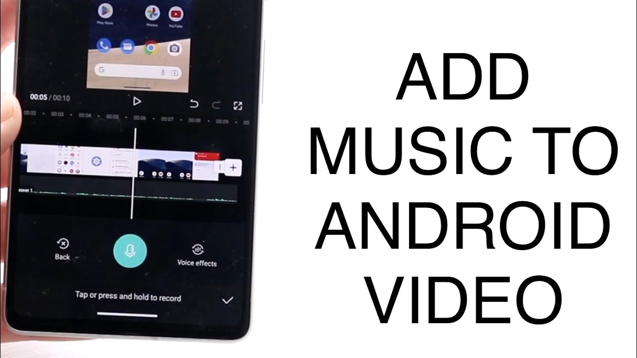 Как добавить музыку поверх видео на Android! (2023)