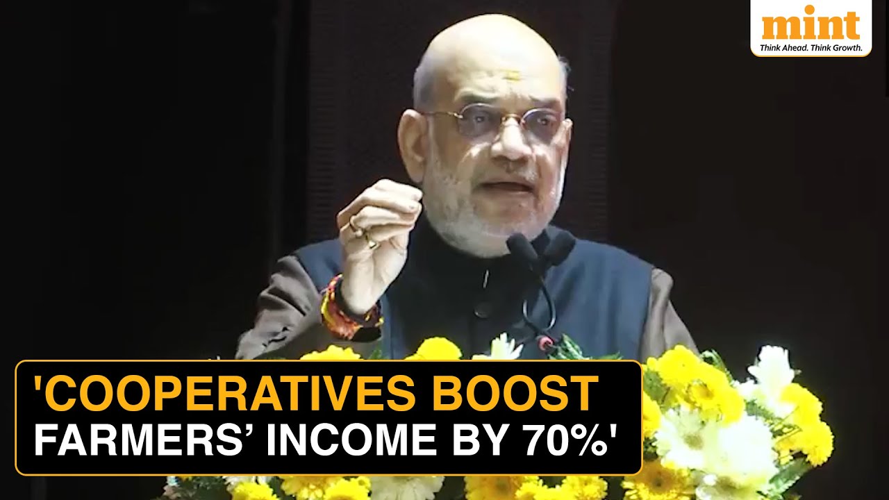 Amit Shah Pushes For Cooperative Dairies, Says Farmers Earn 70% More Than Local Sales