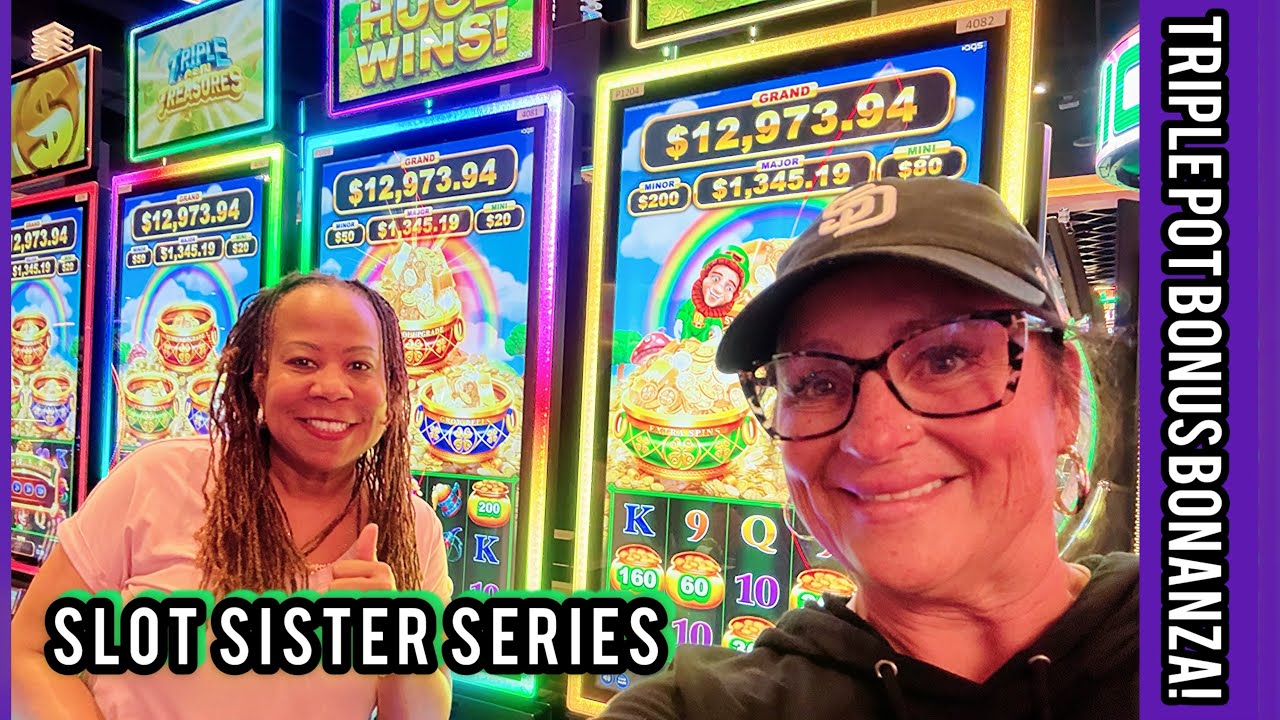 🍀 Triple Coin Treasures Bonus Hunt! | Slot Sisters $3 Spins at Jamul Casino | ✨ SLOT SISTERSeries 💰