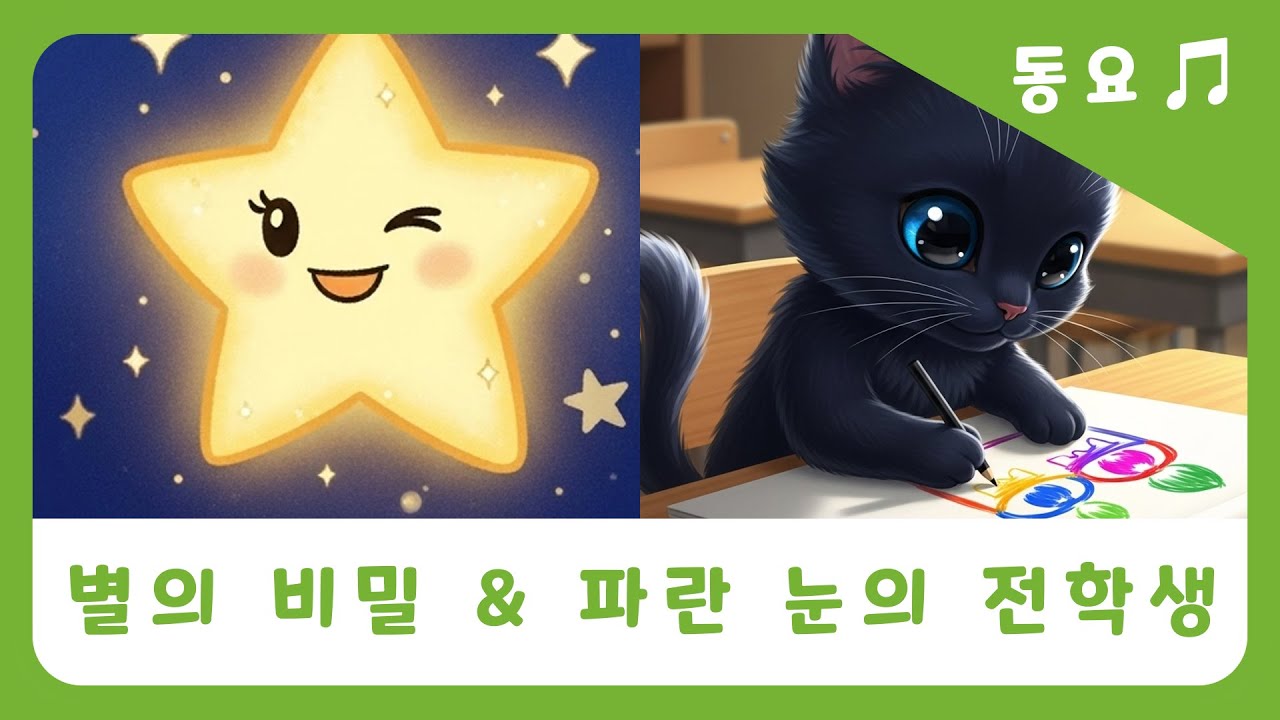 [동동이의세상 | 동요 이어듣기🎶] “별의 비밀” + “파란 눈의 전학생” #동요 #동화 #동동이의세상 #창작동화 #창작동요 #어린이동요 #어린이동화 #동화애니메이션