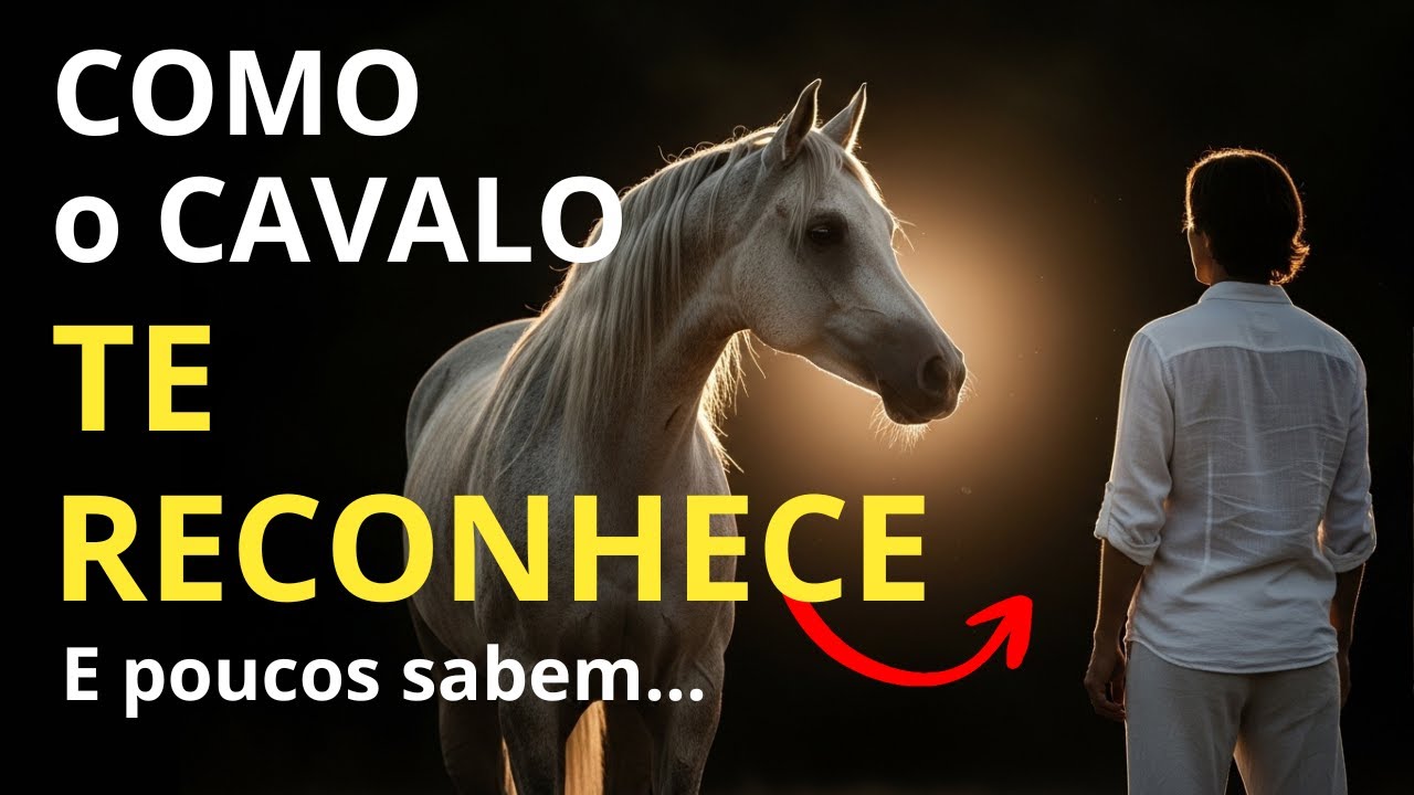 O que a MAIORIA das Pessoas nem imagina sobre COMO o CAVALO te RECONHECE | A Ciência Explica