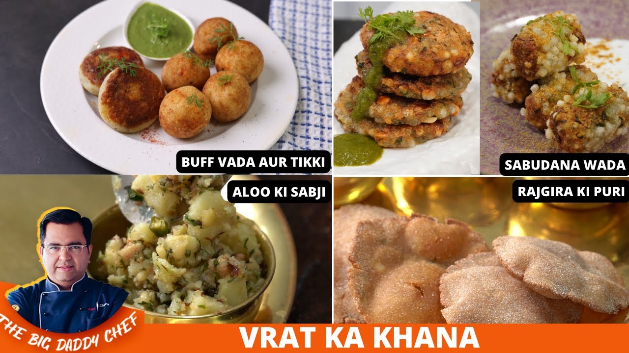 Vrat Ka Khana Kaise Banaen |  व्रत का खाना | Easy And Quick Vrat Recipe | Chef Ajay Chopra