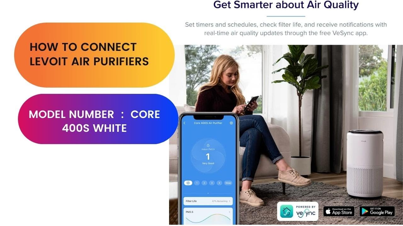 How to Connect LEVOIT Air Purifiers: Tips for a Cleaner Home |  Core 400S White | QuestBest-Review
