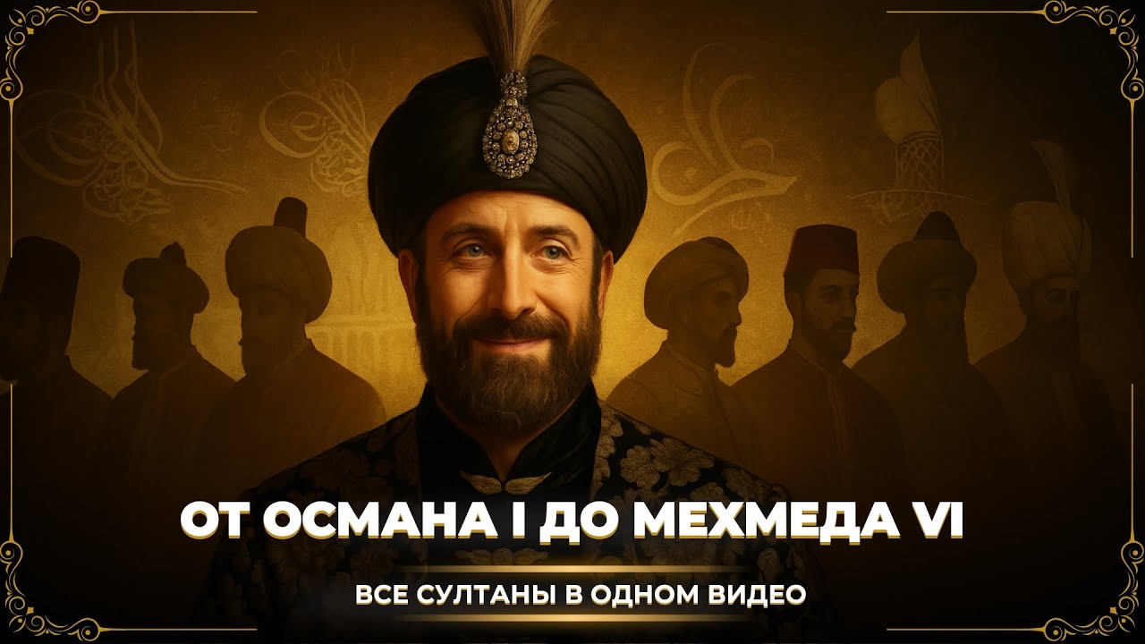 Все 36 султанов Османской империи — краткая история за 26 минут