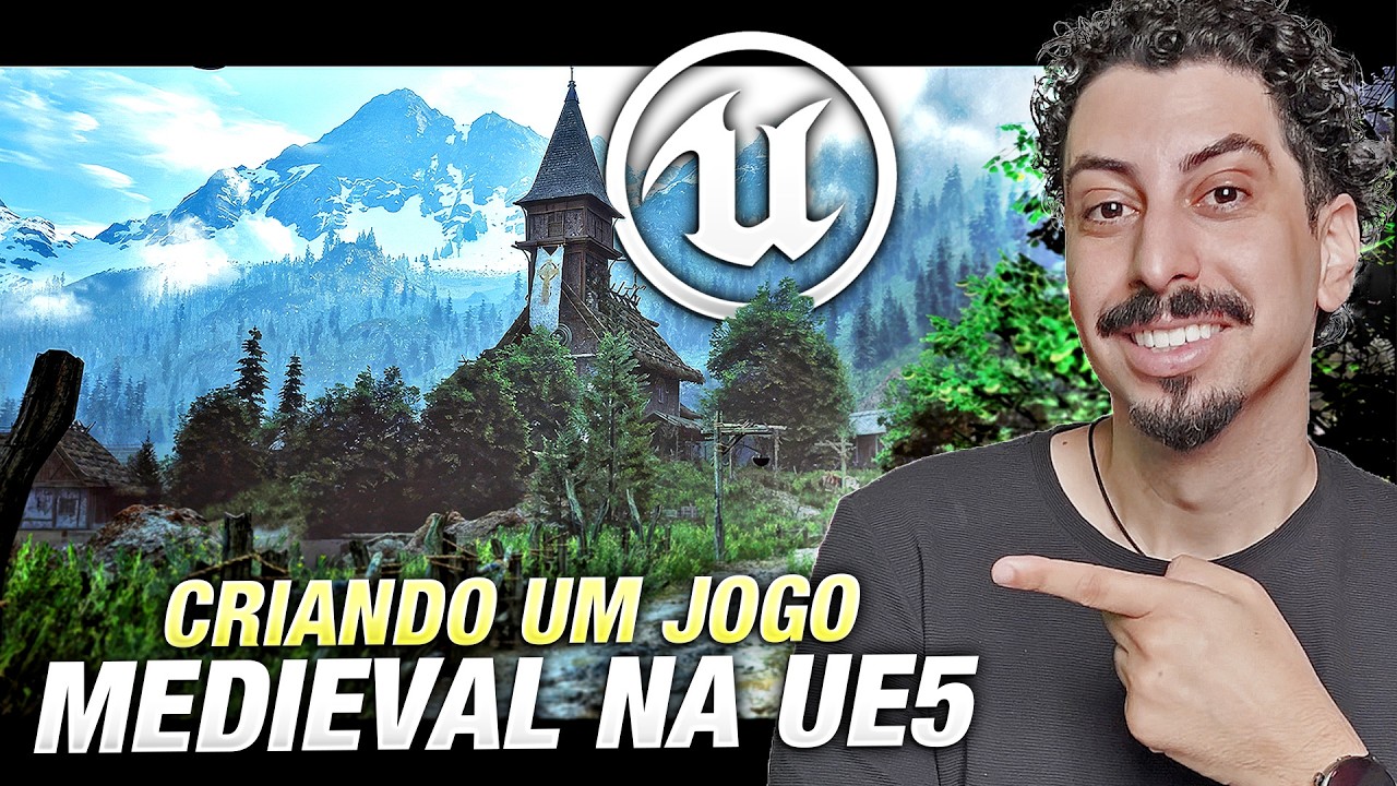 Criando jogo medieval FOTORREALISTA na Unreal Engine 5