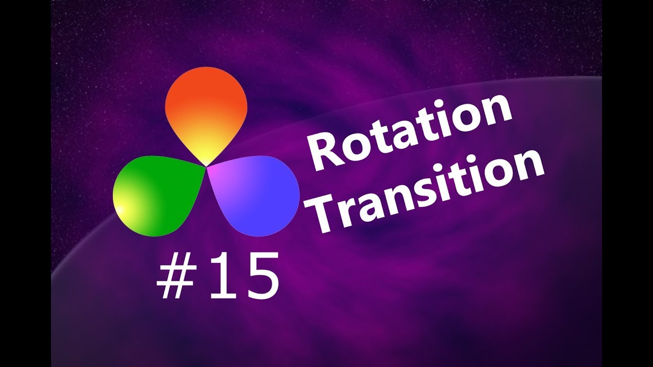 How To Create A Rotation Transition In DaVinci Resolve