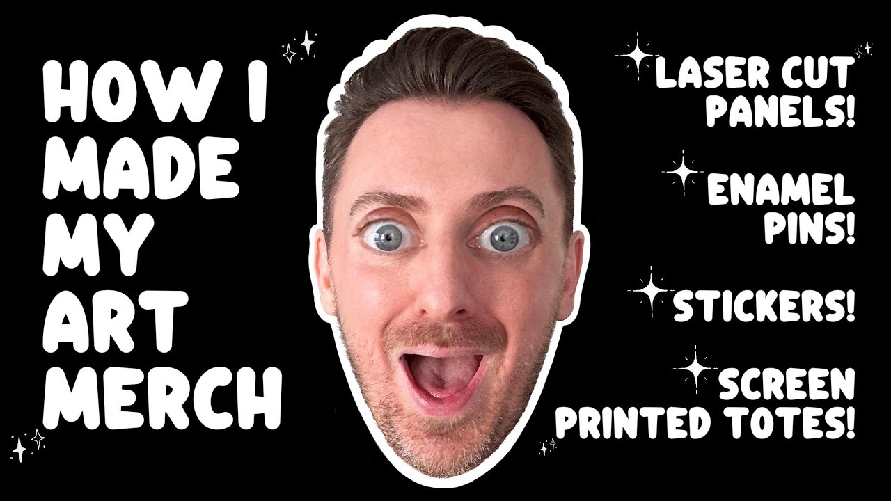 Как я создал свой новый авторский мерч | Панели с лазерной резкой, сумки с трафаретной печатью, э...